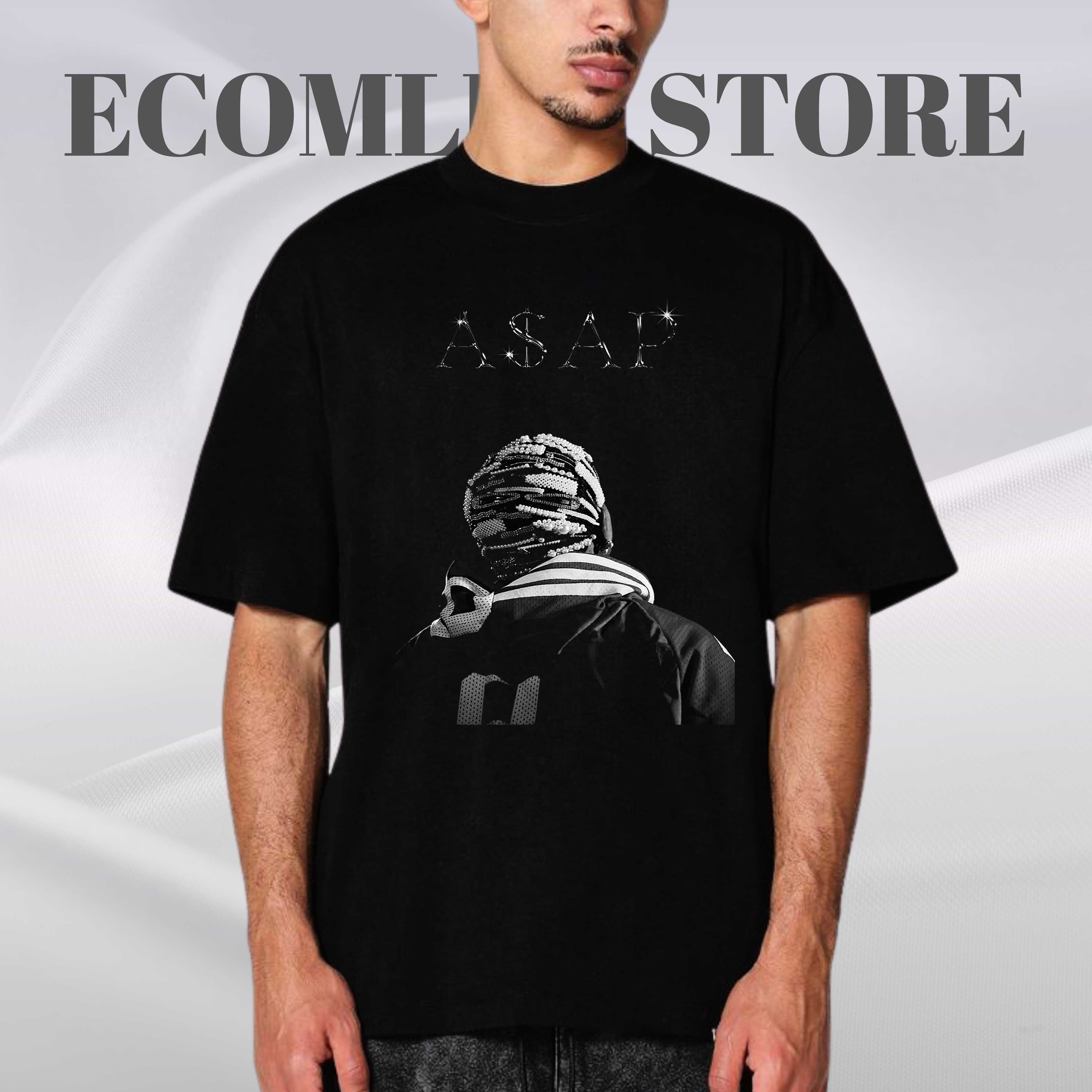 Asap Rocky T-Shirt, 90s Hiphop Tee, Rocky Merch